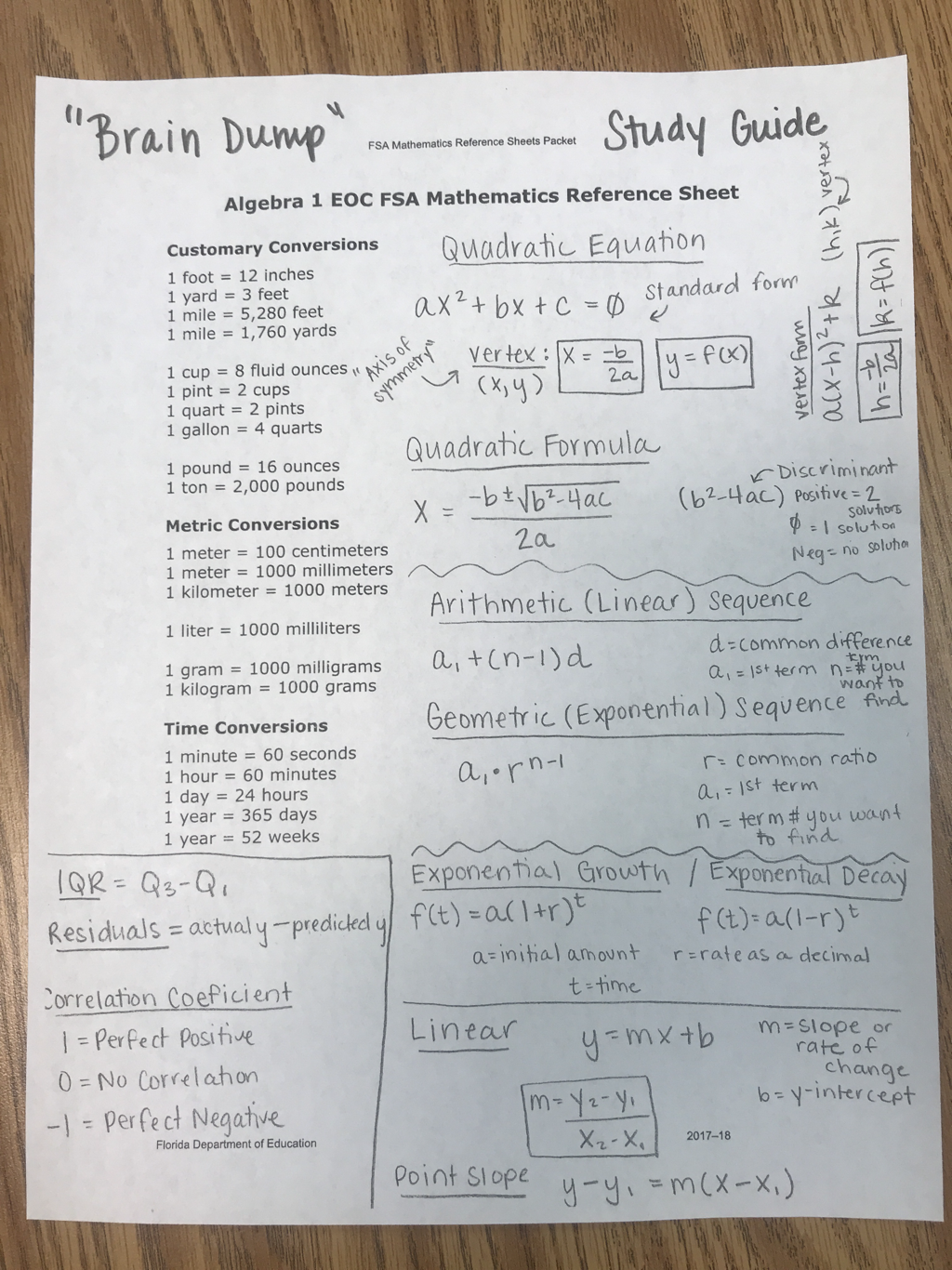 Algebra 1 Eoc Practice Test With Answers Pdf Tobie Delong