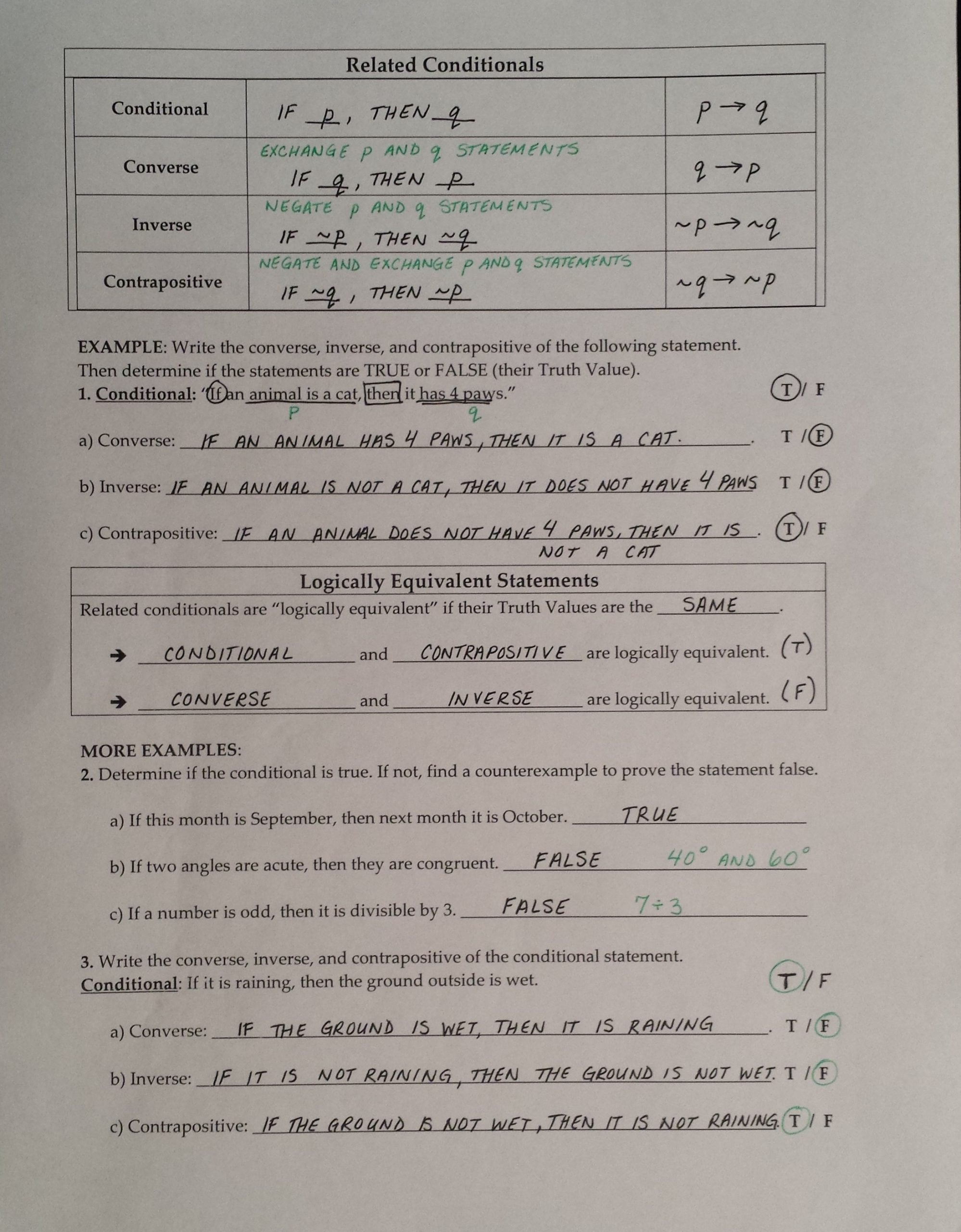 Lesson 20.20 Inductive Reasoning Geometry Answer Key - Tutordale.com For Inductive And Deductive Reasoning Worksheet